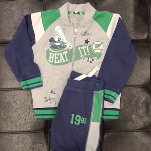 Boys Baseball Sweatsuit